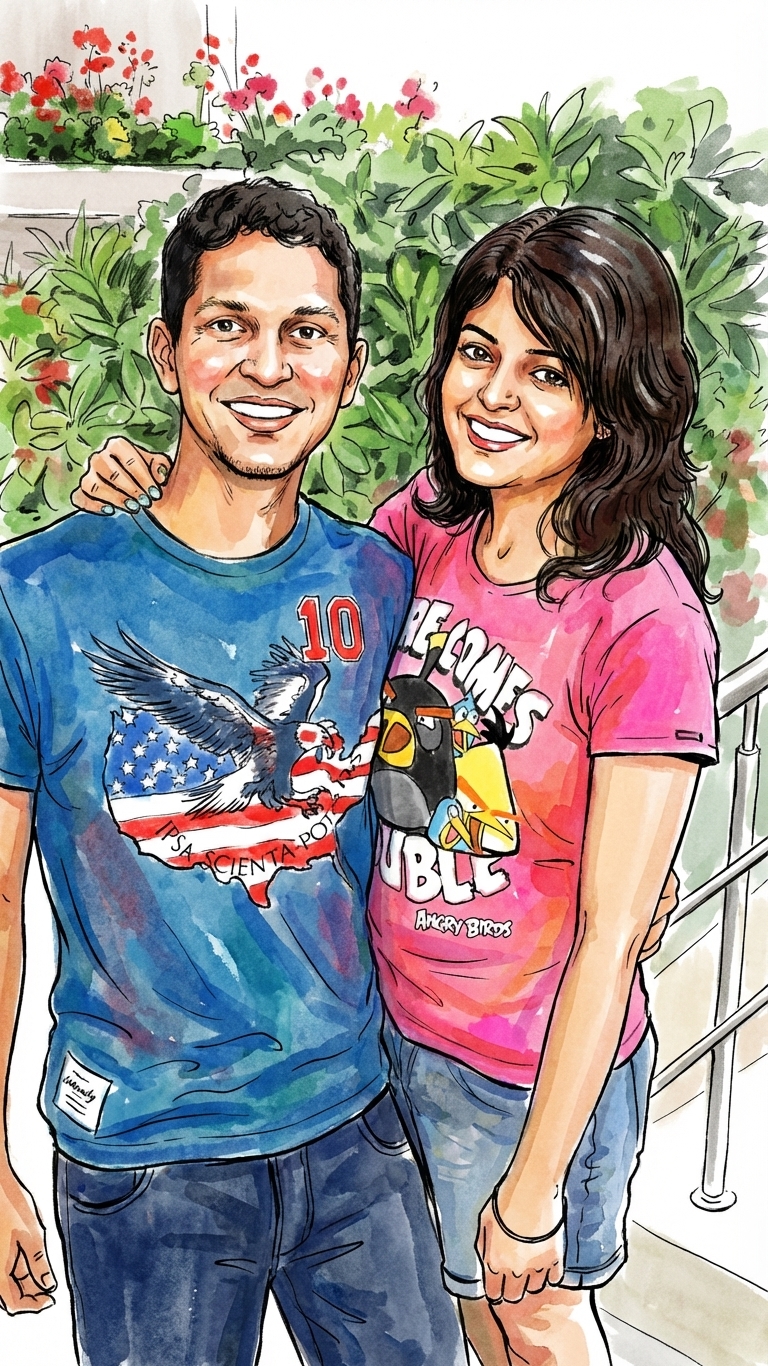 Early birthday moment